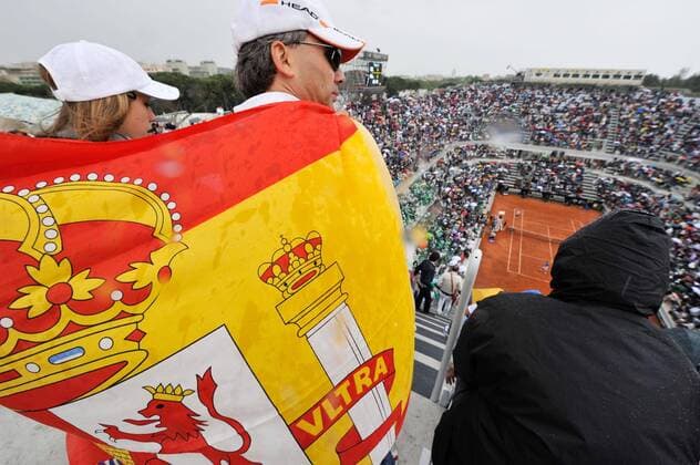 ATP Masters Series Rom 2010, Fans aus Spanien, xHOCHxZWEIx xItalyxPhotoxPressx 