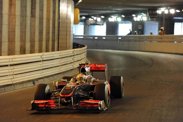 Lewis Hamilton (McLaren Mercedes) GP Monaco 2010 Formel 1 Grand Prix Monaco 2010 o0 Tunnel