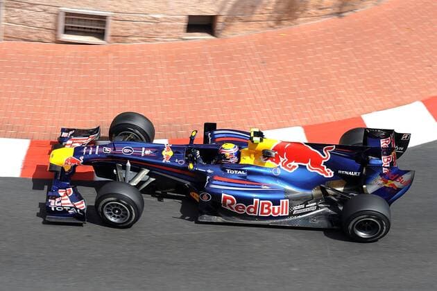 Mark Webber (Red Bull Racing) GP Monaco 2010 Formel 1 Grand Prix Monaco 2010 o0 curbs