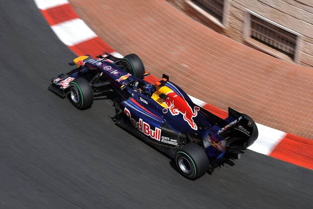 Sebastian Vettel (Red Bull Racing) GP Monaco 2010 Formel 1 Grand Prix Monaco 2010 o0 curbs