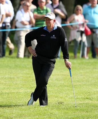 Scotland s Colin Montgomerie on the 16th fairway during the first round of the PGA. BMW PGA Championship at Wentworth Golf Club, Surrey . xColinxReadx  ActionPlus11043690 Content restricted for UK based newspaper