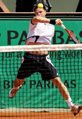 TENNIS - ATP, French Open 2010 PARIS,FRANKREICH,23.MAI.10 - TENNIS - ATP World Tour, Grand Slam, Roland Garros French Open 2010. Bild zeigt Robin Soederling (SWE). 