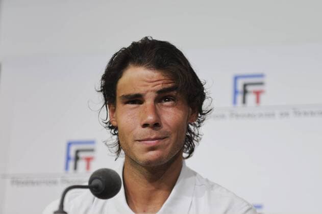 PARIS, FRANCE-MAY 21: Former World No. 1 Spanish professional tennis player Rafael Nadal attends a press conference for the coming French Open on May 21, 2010 in Paris, France.  CFP407280225 o0 Roland Garros 