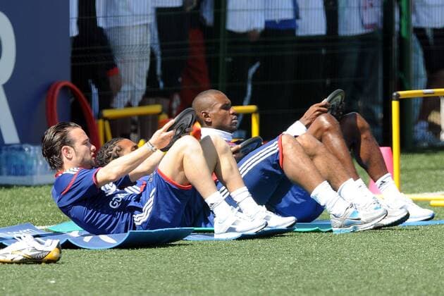 Nationalteam FRA - Trainingslager in Tignes: Mathieu VALBUENA (L) - XAnthonyXBibardX 