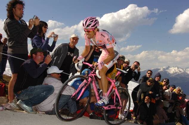 2010, Giro d Italia, 16. Etappe: San Vigilio di Marebbe - Plan de Corones, Caisse d Epargne 2010, David Arroyo - 