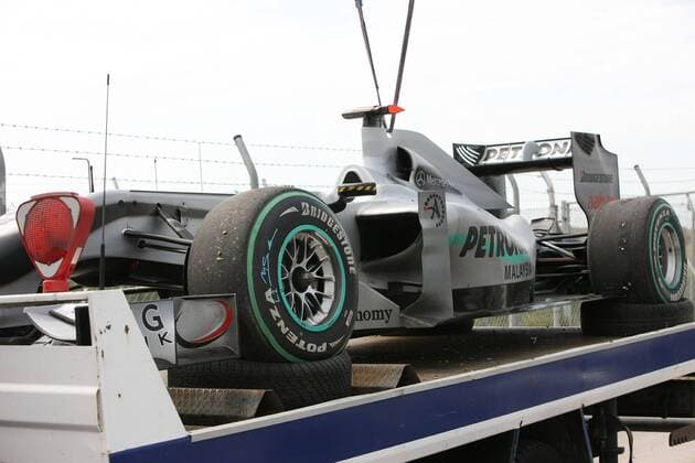 Auto von Michael Schumacher, Mercedes GP PETRONAS Formel 1-Team, Formel 1, GP Tuerkei in Istanbul, 28.05.10