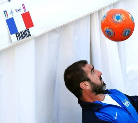Nationaltrainer Eric CANTONA (Frankreich) - Beach Soccer Euro Cup - andreaxstaccioli