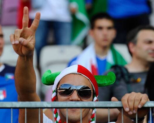 Genf, Fan Italien  o0 Fan, Zuschauer