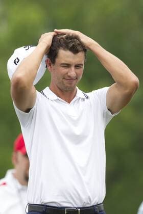 05 JUN 2010: Adam Scott (Australia) on the first tee during the 3rd round of the Memorial Tournament held at Muirfield Village G.C. in Dublin, Ohio. Icon43910060568493 EDITORIAL USE ONLY