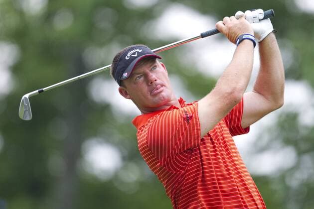 05 JUN 2010: Alex Cejka (GER) hits his tee shot on the 8th hole during the 3rd round of the Memorial Tournament held at Muirfield Village G.C. in Dublin, Ohio. Icon43910060573293 EDITORIAL USE ONLY