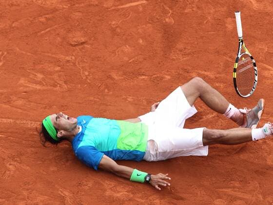 Rafael Nadal (Spanien) gewinnt die French Open