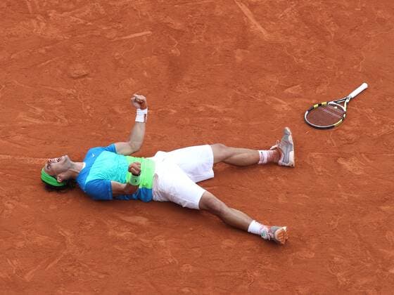 Rafael Nadal (Spanien) gewinnt die French Open