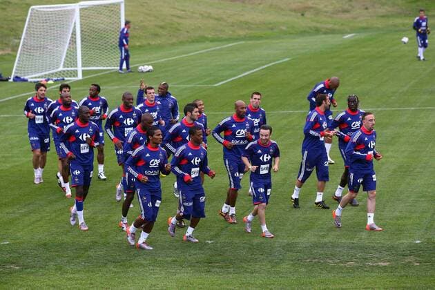 Training Frankreich in Knysna - - Puzula Resort - 06-06-10 - EddyLEMAISTRE - 