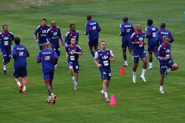 Training Frankreich in Knysna - - Puzula Resort - 06-06-10 - EddyLEMAISTRE - 