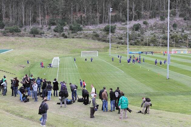Training Frankreich in Knysna - Puzula Resort - 06-06-10 - EddyLEMAISTRE - 