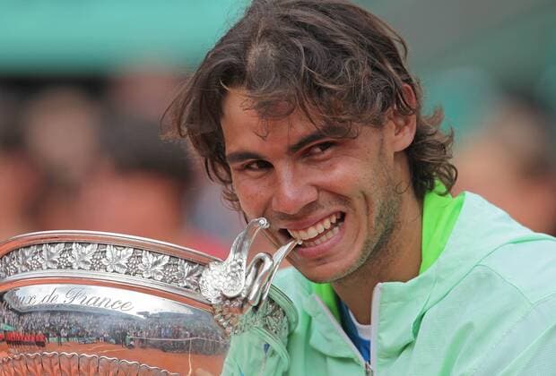 Rafael NADAL (ESP) gewinnt die French Open 2010 - . PUBLICATIONxONLYxINxGER o0 Sieg o0 Jubel