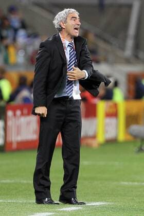 Uruguay vs France (white) - coach Raymond Domenech (FRA) - - 11-06-10 EddyLEMAISTRE 