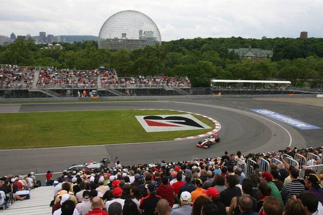 Friday Practice 2, Lewis Hamilton (GBR), McLaren Mercedes, MP4-25 Canadian Grand Prix 10-13 June 2010  o0 Rennstrecke Circuit Gilles Villeneuve Epingle Kurve Biosphere Sponsor Wirtschaft Bridgestone