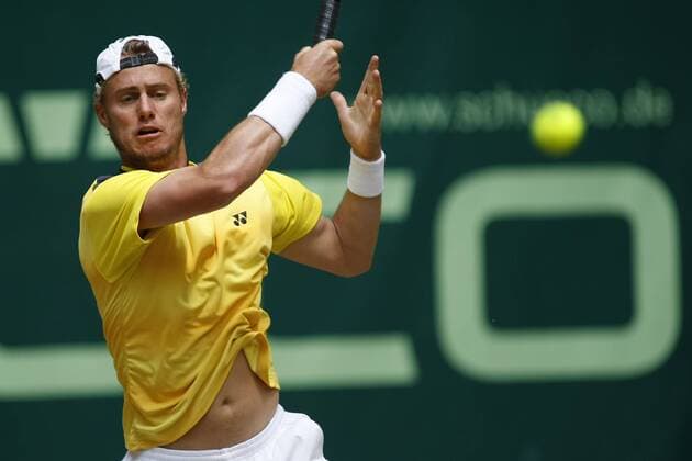 13.06.2010 - 18. Gerry Weber Open 2010 im Gerry Weber Stadion in Halle Westfalen: Tag 9 - Finale Finale Einzel - Lleyton Hewitt ( Australien )