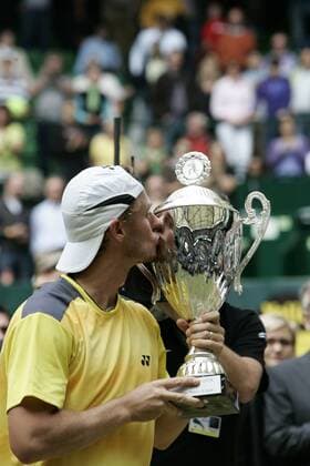 13.06.2010 - 18. Gerry Weber Open 2010 im Gerry Weber Stadion in Halle Westfalen: Tag 9 - Finale Finale Einzel - Lleyton Hewitt (Australien) gewinnt die Gerry Weber Open 2010