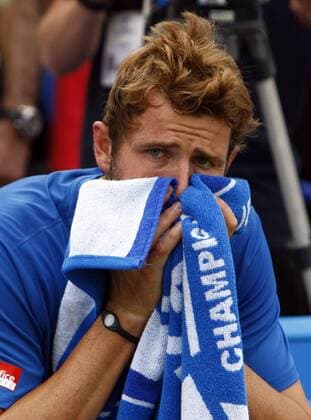 Mardy Fish of USA ---  o0 Enttäuschung Niederlage