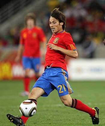 FUSSBALL WM 2010 VORRUNDE Gruppe H 16.06.2010 Spanien - Schweiz, DAVID SILVA (Spanien) 