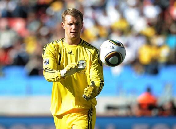 WM 2010, VORRUNDE Gruppe D, 18.06.2010 Deutschland - Serbien: Torwart Manuel NEUER (Deutschland)
