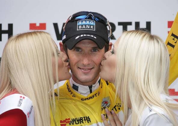 20.06.2010 Liestal Radsport Tour de Suisse 9. Etappe Liestal-Liestal Einzelzeitfahren, Frank SCHLECK (LUX Saxo Bank) - Gesamtsieger Tour de Suisse