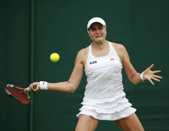Wimbledon 2010,Sport, Tennis, ITF Grand Slam Tournament, Nadia Petrova (RUS),