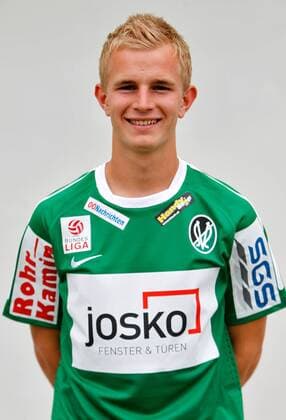FUSSBALL - BL, Ried, Fototermin RIED,AUSTRIA,24.JUN.10 - FUSSBALL - tipp3 Bundesliga powered by T-Mobile, SV Ried, Mannschaftsfototermin. Bild zeigt Peter Hackmair (Ried). 