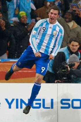 Gonzalo HIGUAIN (Argentinien) jubelt. x(4)xAndrexChacox xFotoarenax  (997) o0 Jubel, Freude