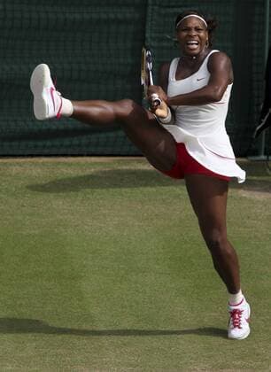 Wimbledon 2010,Sport, Tennis, ITF Grand Slam Tournament, Damen Semifinale, Serena Williams (USA)