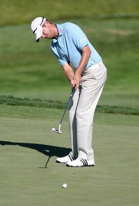 Sean O Hair (USA) putts on the 11th green during the first round of the AT&T National at Aronimink Golf Club in Newtown Square, Pennsylvania. Icon20810070117 o0 ohair EDITORIAL USE ONLY