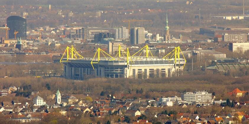 Signal Iduna Park, Heimspielstätte von Borussia Dortmund o0 BVB, Westfalenstadion