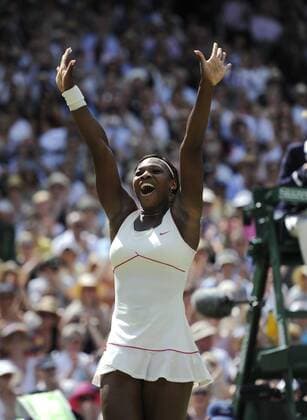 Tennis The Wimbledon Championships 2010 London, Serena Williams, USA - Siegerin der All England Championships 2010 o0 Jubel, Freude Sieg, Sieger