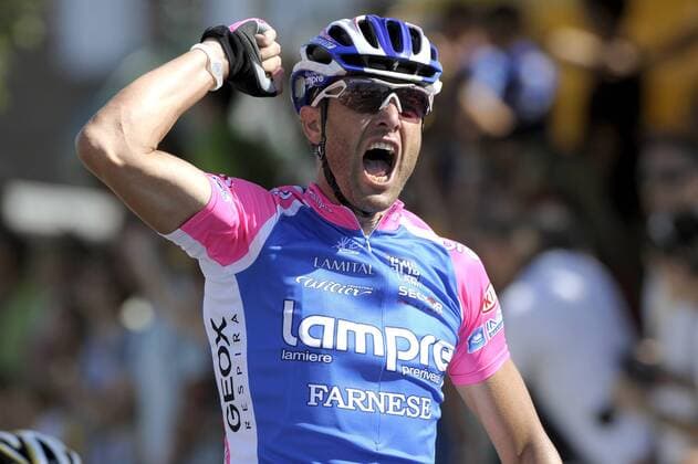 Alessandro Petacchi (Lampre) , Rotterdam Brüssel XPhotoXnewsX  o0 Etappensieger Jubel, Freude Sieg