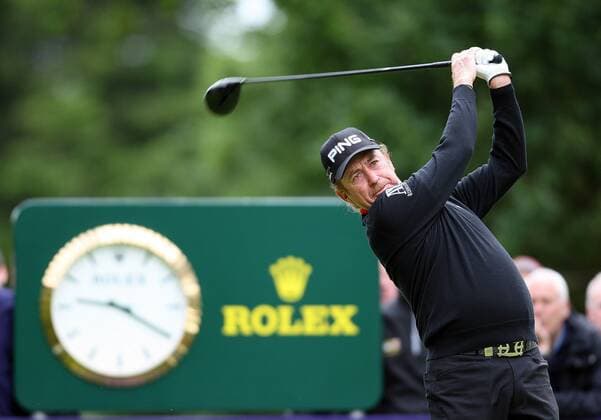 Golf - Loch Lomond - Barclays Scottish Open: - Miguel Angel Jimenez (ESP) 