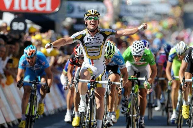 Tour de France 2010 - 5. Etappe - Epernay - Montargis - Etappensieger Mark Cavendish (GBR) - HTC Columbia - PhotoNews - 