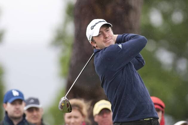LOCH LOMOND SCOTLAND. 11-07-2010. Martin Laird (GBR) in action during the final day of the PGA European Tour, Barclays Scottish Open part of The Race to Dubai Tournament. xMitchellxGunnx  ActionPlus11069277 Content restricted for UK based newspaper