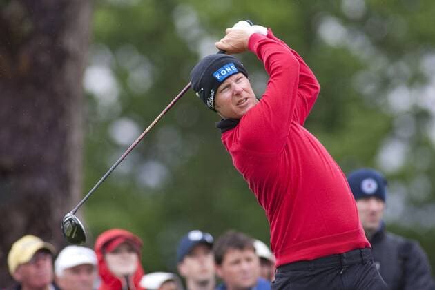 LOCH LOMOND SCOTLAND. 11-07-2010. Mikko Ilonen (FIN) in action during the final day of the PGA European Tour, Barclays Scottish Open part of The Race to Dubai Tournament. xMitchellxGunnx  ActionPlus11069280 Content restricted for UK based newspaper
