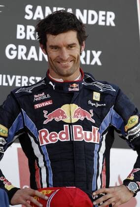 Motorsports Formula 1: World Championship 2010, GP of Great Britain, Winner Mark Webber (AUS, Red Bull Racing), xHOCHxZWEIx o0 Sieg Jubel Freude