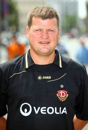 13. Juli 2010: Dresden, Theaterplatz: SG Dynamo Dresden: Trainer Matthias Maucksch.