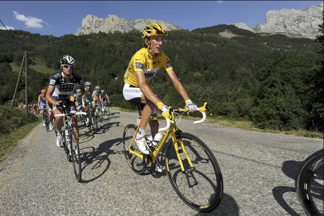 Tour de France 2010, 10. Etappe, Chambery - Gap: ANDY SCHLECK (Saxo Bank) im Gelben Trikot  PhotoNews