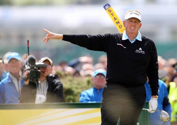 Golf - The British Open - St Andrews Colin Montgomerie of Scotland during the third day of the Open Golf Championships as St Andrews, Scotland. 