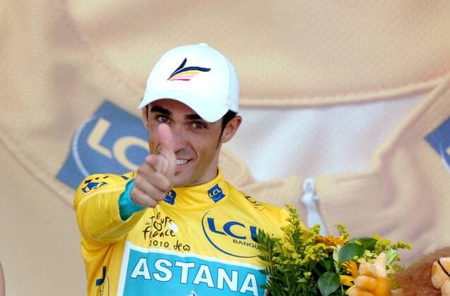 Tour de France, Etappe 18 Salies de Bearn - Bordeaux, Astana 2010, Contador Alberto, Bordeaux  o0 Jubel Freude