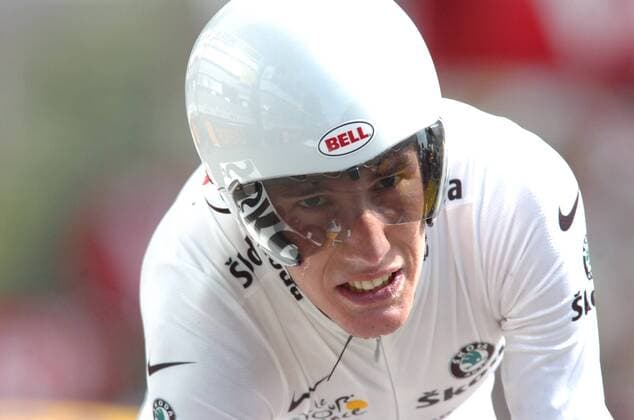 Tour de France, Etappe 19 Bordeaux - Pauillac, Andy Schleck Saxo Bank, Pauillac  o0 Zeitfahren Einzelzeitfahren