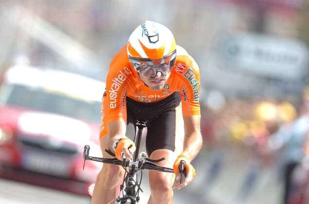 Tour de France, Etappe 19 Bordeaux - Pauillac, Team Euskaltel - Euskadi 2010, Samuel Sanchez , Pauillac  o0 Zeitfahren Einzelzeitfahren