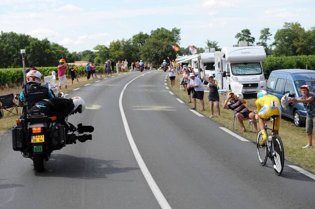 Tour de France 2010 - 19. Etappe: Bordeaux - Paulliac - ALBERTO CONTADOR (Astana) - PhotoNews 