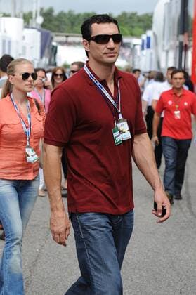 Boxweltmeister Wladimir KLITSCHKO (UKR), Formel 1 GP von Deutschland Hockenheimring,Grosser Santander Preis,Grand Prix,Hockenheim,Rennen am 25.07.2010.