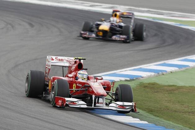 Fernando Alonso (Spanien Ferrari), GP Deutschland 2010 Formel 1 Grand Prix Deutschland 2010